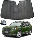 Windshield Sun Shade for Subaru Forester 2019-2024 - 5-Layer Bubble Foldable Front Window Shade Sun Visor Accessories - Blocks Heat & UV Rays