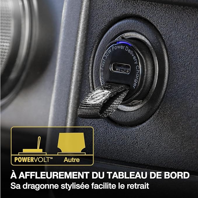 Scosche CPDC30 Car Charger USB-C Single Port 30W Power Delivery