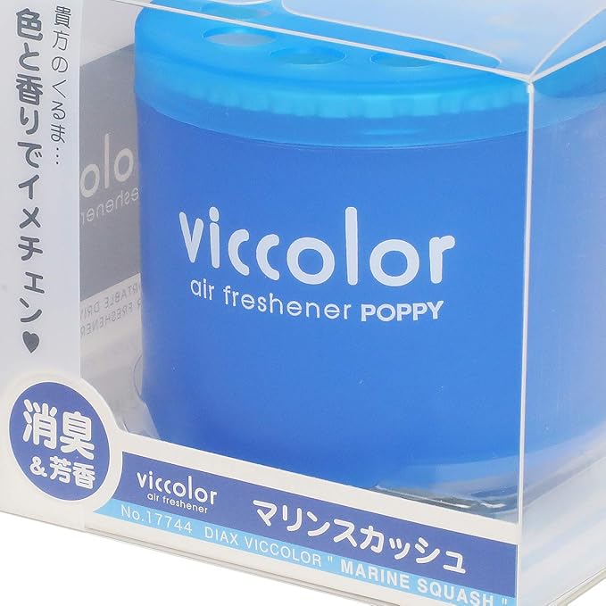 Auto Dynasty VicColor Gel Based Japanese Under-The-Car Air Refresher/Odor Eliminator Can (Marine Squash Scent)