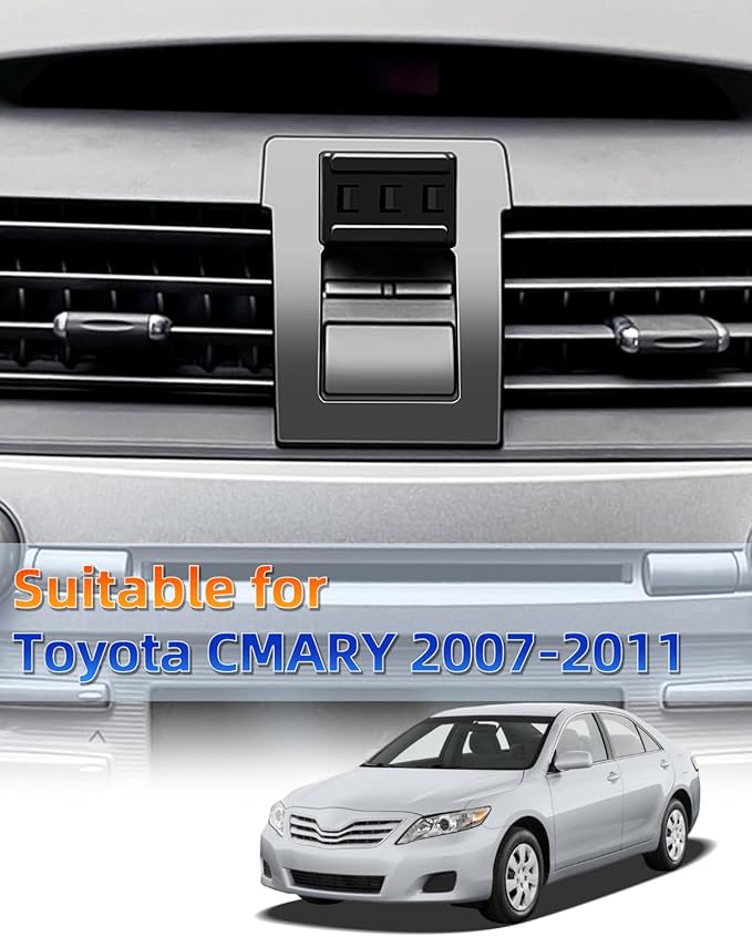 PZK Car Phone Mount for Toyota Camry 2007 2008 2009 2010 2011 Accessories Custom Air Vent Car Phone Holder Compatible with Magsafe Hands Free 360° Rotation Cell Phone Automobile Cradles