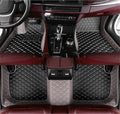 Custome Car Mats Accessories All Weather Floor mats Compatible with Automotive Floor Mats Passenger car mats (Gray Black)