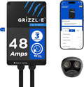 Grizzl-E 48A Ultimate Level 2 Fastest 48A Electric Vehicle (EV) Charger, UL Tested and Certified, Metal Case, Indoor/Outdoor Electric Car Fast Charging Station, Hardwired, Black, NACS
