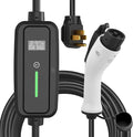 Level 2 EV Charger,32Amp 95-270V,Electric Car Charger Portable EV 25FT Cable with NEMA 14-50 Plug, Adjustable Current,Home EV Charging Station,for J1772 EVs ONLY