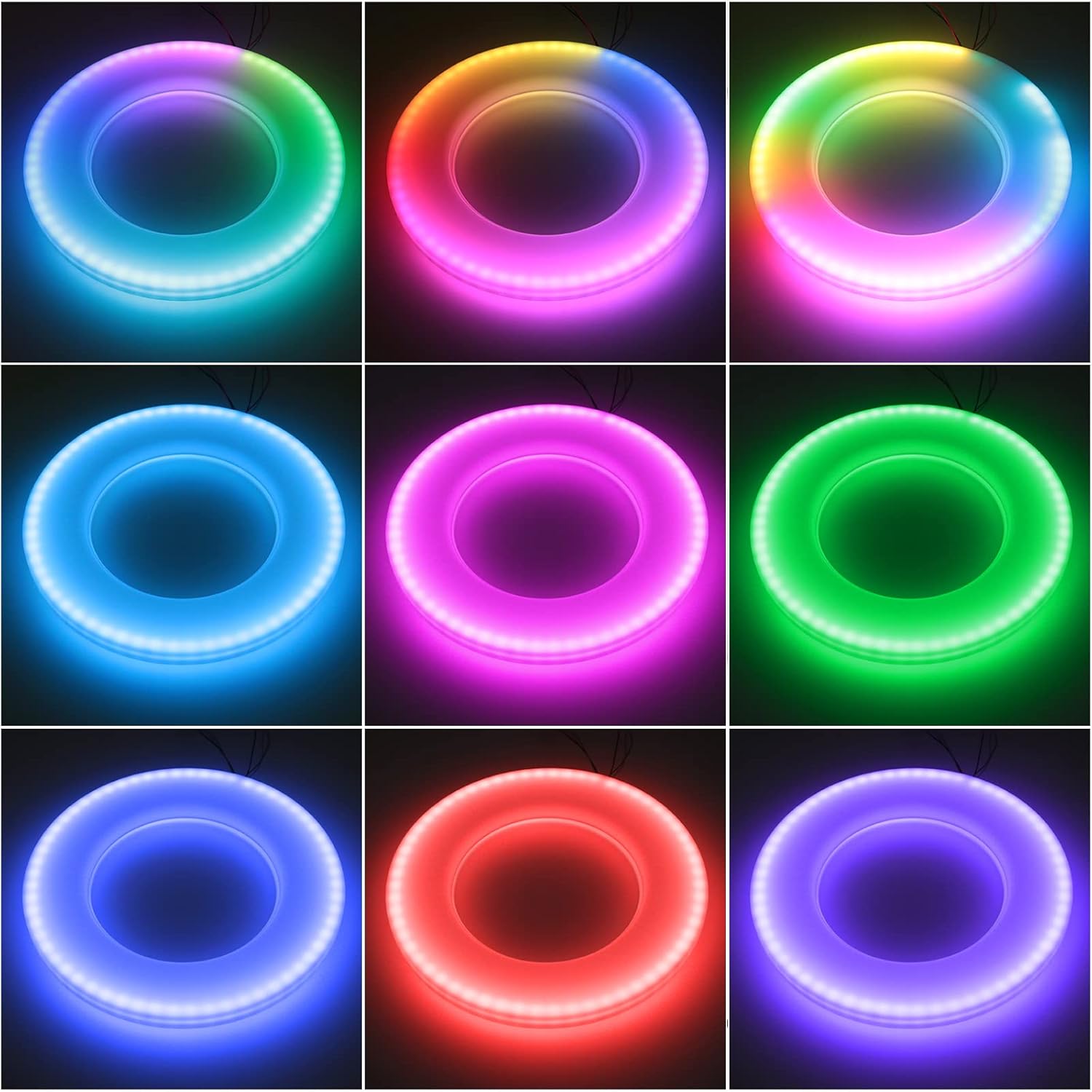 Dreamcolor Door Horn Light*1(5.9inch+ line 19inch*1), which fit for dreamcolor Main Controller Connects and sub-Controller kit (not Including), Not Applicable dreamcolor 5 in 1(Single Controller)