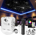 CHINLY 32W Meteor Twinkle 800pcs 13.1ft 0.03in Star Headliner Fiber Optic Lights kit+Shooting Stars Light kit,Music Mode Bluetooth APP Control Remote,RGBW Star Lights for Headliner/Ceiling/Theater