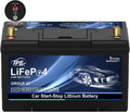 TPE Car Start-Stop Lithium Battery BCI GROUP 27 12V 80AH Car Battery with 1300CCA – High-Performance Automotive Battery with 60 Months Warranty