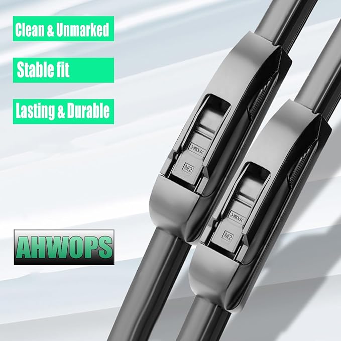 3 Wiper Front and Rear Wiper Blades for 2012-2019 Fiat 500, OE Original Style (24″/14″ Front/12″ Rear) For My Car