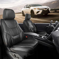 Coverland Custom Fit Car Seat Covers for Car Compatible with [2010-2017 Mercedes-Benz E-Class] Premium Leather Non-Slip Memory Foam Waterproof Cover Interior Protector [Front Black - Size Chart A29]