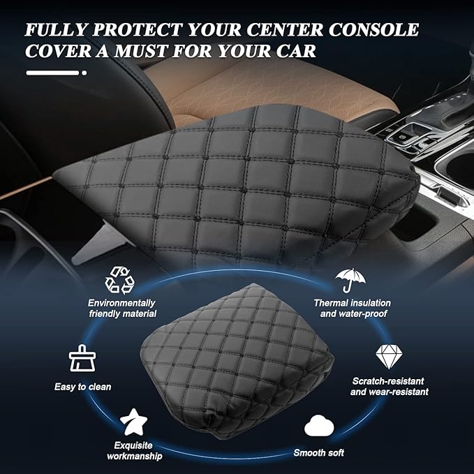 BIBIBO for 2025 2026 Kia Carnival Center Console Armrest Cover:2024 2025 2026 Kia Carnival Accessories 2022-2025 Kia Carnival Arm Rest Cover Kia Carnival Console Cover,2024 2025 Kia Carnival Armrest