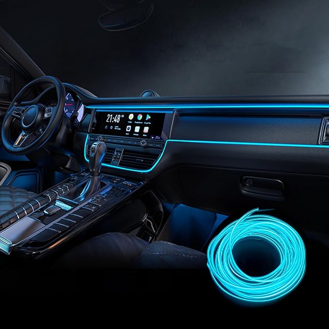 Car Interior Lights for Mercedes Benz AMG ML SUV M-Class W163 W164 W166 320 350 400 500/ML 55 63 LED Car Interior Atmosphere Lamp Car Ambient Lighting Kits,Ice Blue