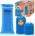 Hion Vomit Bags Disposable – 26 Pack 1000ml Emesis Bags – Leak Resistant, Medical Grade, Portable – Perfect for Motion, Car & Aircraft Sickness, Pregnant Women