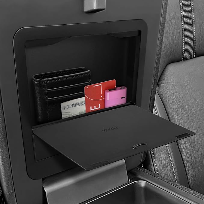 YOJOJOCO 3PCS Center Console Organizer Compatible with Honda 2023-2025 2026 Pilot ＆ 2024-2026 Ridgeline ＆ 2024-2026 Passport Accessories Center Console Dividers Organizer Hidden Storage Boxv