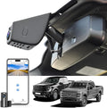Mangoal Front 4K & Rear 1080P Dash Cam fit for Ford F150 2018-2026 F250/F350/F450 Super Duty 2020-2026 XLT Lariat King Ranch Raptor Limited Platinum (Model A), Free App & WiFi, GPS, 128GB Card
