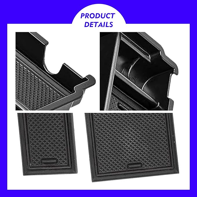 2023 Crosstrek Center Console Organizer Tray for 2018-2023 Subaru Crosstrek 2017-2023 Impreza Center Armrest Storage Box for Crosstrek 2022 2023 Accessories Imprez Storage Box