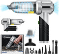 Saker Portable Handheld Vacuum Cordless Portable 17000PA Foldable Car Vacuum Cleaner Mini Dust Blower with Brushless Motor, Office Pet and Home Cleaning HL133