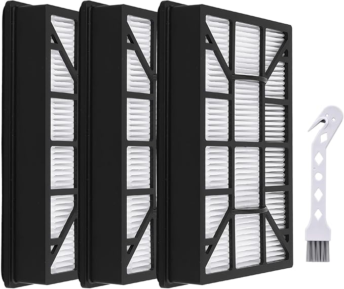 3 Pack EF-12 HEPA Filter Replacement for Kenmore 62731, 52731, 81615, 81614, BC4026 Canister Vacuum Cleaner, 600 Series Exhaust Filter for Kenmore canister vacuum filter, Compare To Part# 591021101