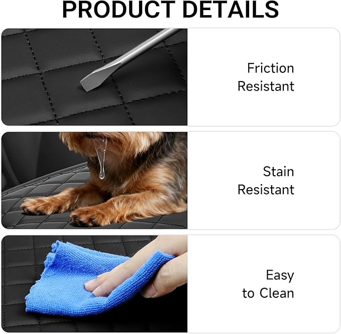YOJOJOCO Center Console Cover Compatible with Honda 2009-2015 Pilot Accessories Leather Material Console Armrest Cover Cushion Pad Anti-Scratch