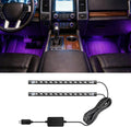 Interior car Lights,Ambient Lighting car Interior,car footwell Lights, APP Control 16 Million Colors Music Sync, DIY Mode Multicolor LED Interior Lights for Cars, Trucks, SUVs, 5V USB Power