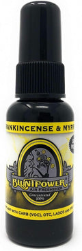 BluntPower (Frankincense & Myrrh, 1 Pack) Concentrated Air Freshener for Room and Car Spray - Oil-Based Diffuser Spray Bottle - Long-Lasting Bathroom Spray, Car Freshener, & Odor Eliminator Spray