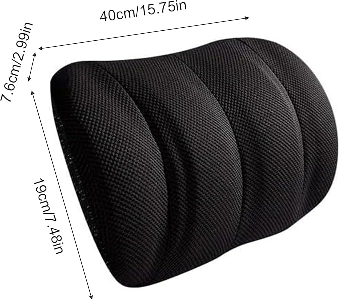 1 Piece Automotive Seat Lumbar Support Pillow for Toyota 4Runner 2010-2025, Driving Lower Back Cushion Ergonomic Orthopedic Posture Rest