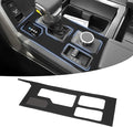 Autorder Central Control Gear Shift Panel Trim Cover for 2022 2023 2024 2025 2026 Toyota Tundra/Sequoia Accessories,Silicone Dashboard Gear Shift Cover Panel for Scratch & Dust Resistant - Black