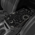 Starry Sky Car Armrest Cover - Soft Long Plush Auto Center Console Pad, Universal Fit Constellation Car Armrest Cushion, Non-Slip Washable Dark Car Interior Decor Accessories for SUV Truck Sedan