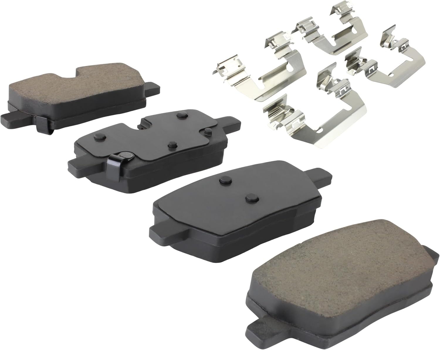 Premium Ceramic Rear Brake Pads (1001-2303C) Compatible with 2019-2024 Buick/Cadillac/Chevrolet/GMC (Acadia/Blazer/CT4/CT5/CT6/Enclave/Traverse/XT5/XT6)