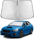 EcoNour Windshield Sunshade Compatible for Subaru Impreza WRX 2017-2021 2022 2023, Sun Visor for Front Windshield & Window Sun Shade Cover, UV Heat Blocker & Protector, Car Accessories