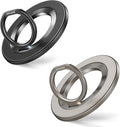 SYNCWIRE Magnetic Phone Ring Holder for MagSafe [2 Pack] - Magnet Cell Phone Grip Stand Finger Ring Kickstand Two-Sided Magnetic Compatible with iPhone 17 Pro Max 16 15 14 13 12 MagSafe Accessories
