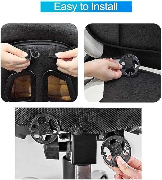 ‌Car Seat Cushion Back Support Pillow for Toyota Fj Cruiser 2007-2014, Ergonomic Pain Relief Cushion, Memory Foam Lumbar Support for Driving, Adjustable & Washable Auto Pad, Orange
