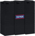 GLIMGLINT Black Microfiber Cleaning Cloth, 150 Pack Microfiber Towels for Cars, Lint Free, Scratch-Free, Highly Absorbent, Reusable Cleaning Rags for Car, Household, Shop Towels 14"X12"