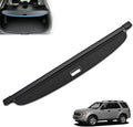 MIALUTY® Cargo Cover for 2008-2012 Ford Escape 2.3L Retractable Trunk Cover Escape Accessories Anti-Peeping Anti-Theft Privacy Screen,Trunk Luggage Shield Shade Carbon Fiber Texture