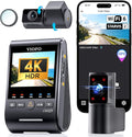 VIOFO A329S 4K 3 Channel Dash Cam, 4K Front + 2K Cabin Fisheye (210°) + 2K Rear, Power Saving Parking Mode, Wi-Fi 6 App Control, All-Channel STARVIS 2 Sensors, Supports up to 4TB SSD Storage