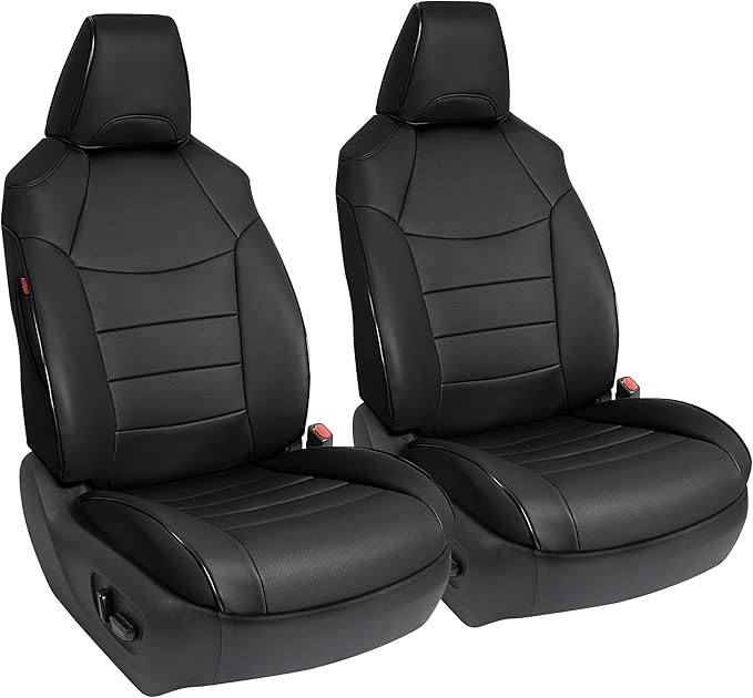 Custom Fit RAV4 Seat Cover for Toyota RAV4 2019 2020 2021 2022 2023 2024 2025 LE,XLE,Limited,XLE Premium,Faux Leather,2-Row Full Set,(Black)