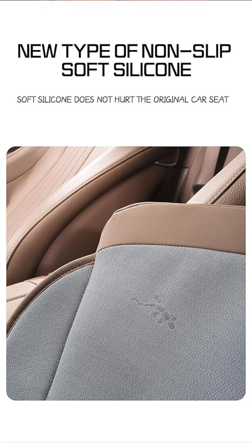 Car Seat Cushion Fit for BMW Accessories Front and Rear Seat Pad for Car Driver Seat Office Chair Chestnut Brown(1PC)