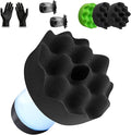 Tire Shine Applicator with 2 Detachable Foam Applicator Pads for Car Cleaning and Fine Polishing Reusable Tire Dressing Applicator for Car Truck SUV Motorcycle
