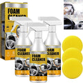 Foam Cleaner for Car, Foam Cleaner All Purpose, Foam Cleaner for Car Interior, Multi-Purpose Car Upholstery Cleaner for Car Seats Leather (3PC)