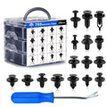 Car Push Retainer Clips 750pcs with 16 Popular Push Pins for Auto Parts - Sizes - Blue Fastener Remover Tool for Toyota, GM, Ford, Honda, Acura, Chrysler