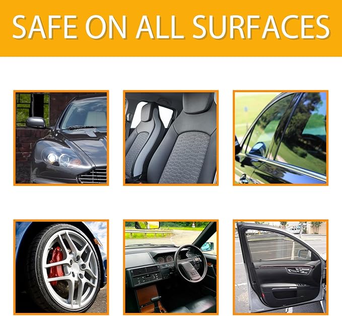 Foam Cleaner for Car, Foam Cleaner All Purpose, Foam Cleaner for Car Interior, Multi-Purpose Car Upholstery Cleaner for Car Seats Leather (2PC)