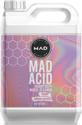 MAD Acid Heavy Duty Wheel Cleaner & Rim Cleaner - 1 Gallon - Safe on Chrome, Clear Coated Painted Surfaces, Glass, Plastic, And Most Wheel Finishes - Brake Dust, Rust, and Grime
