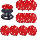 APPS2Car 10 Pack 3M Double Sided Adhesive Pads for Socket Mount Base Circle Adhesive Replacement VHB Sticky Tape for Phone Collapsible Grip & Stand Back 1.38 Inches (35mm)