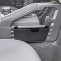 EDBETOS Tacoma Center Console Organizer Compatible with 2024 2025 2026 Toyota Tacoma Hanging Tray Passenger Side Storage Box Interior Accessories, Upgrade Your Interior with Smart Storage, ABS Black