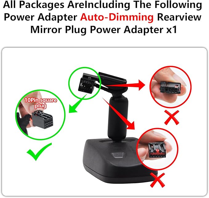 Mangoal Front 4K & Rear 1080p Dash Cam for GMC Acadia 2017-2023 (Model A), Model A & Model B Have Same Models Years but Vehicle Sensor Cover are Different, Free App & WiFi, 128GB Card