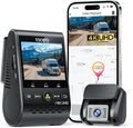 VIOFO A129 Pro Duo 4K Dual Dash Cam 3840 x 2160P Ultra HD 4K Front and 1080P Rear Car WiFi Dash Camera 8MP Sensor GPS, Buffered Parking Mode, G-Sensor, Motion Detection, WDR, Loop Recording