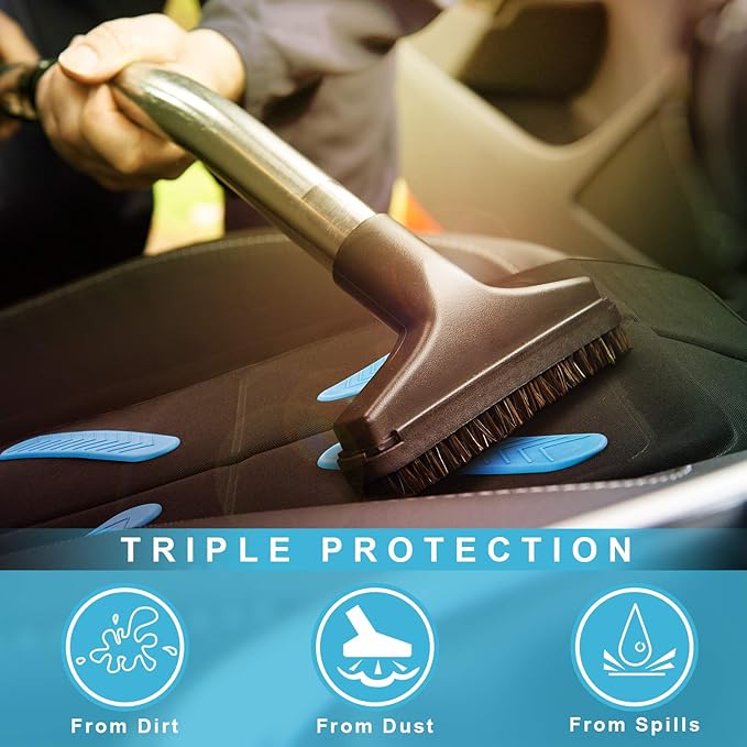 Car Seat Cover for Baby Child Car Seats, Shynerk Auto Car Seat Protector for Under Car Seats to Protect Automotive Vehicle Leather and Cloth Upholstery - Waterproof and Dirt Resistant