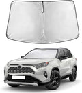 EcoNour Windshield Sunshade Compatible for Toyota RAV4 2019-2024 2025,2026 LE, XLE, Premium, XSE, Limited, SE, TRD Off-Road, Sun Visor for Front Window Sun Shade Cover, UV Protector, Car Accessories