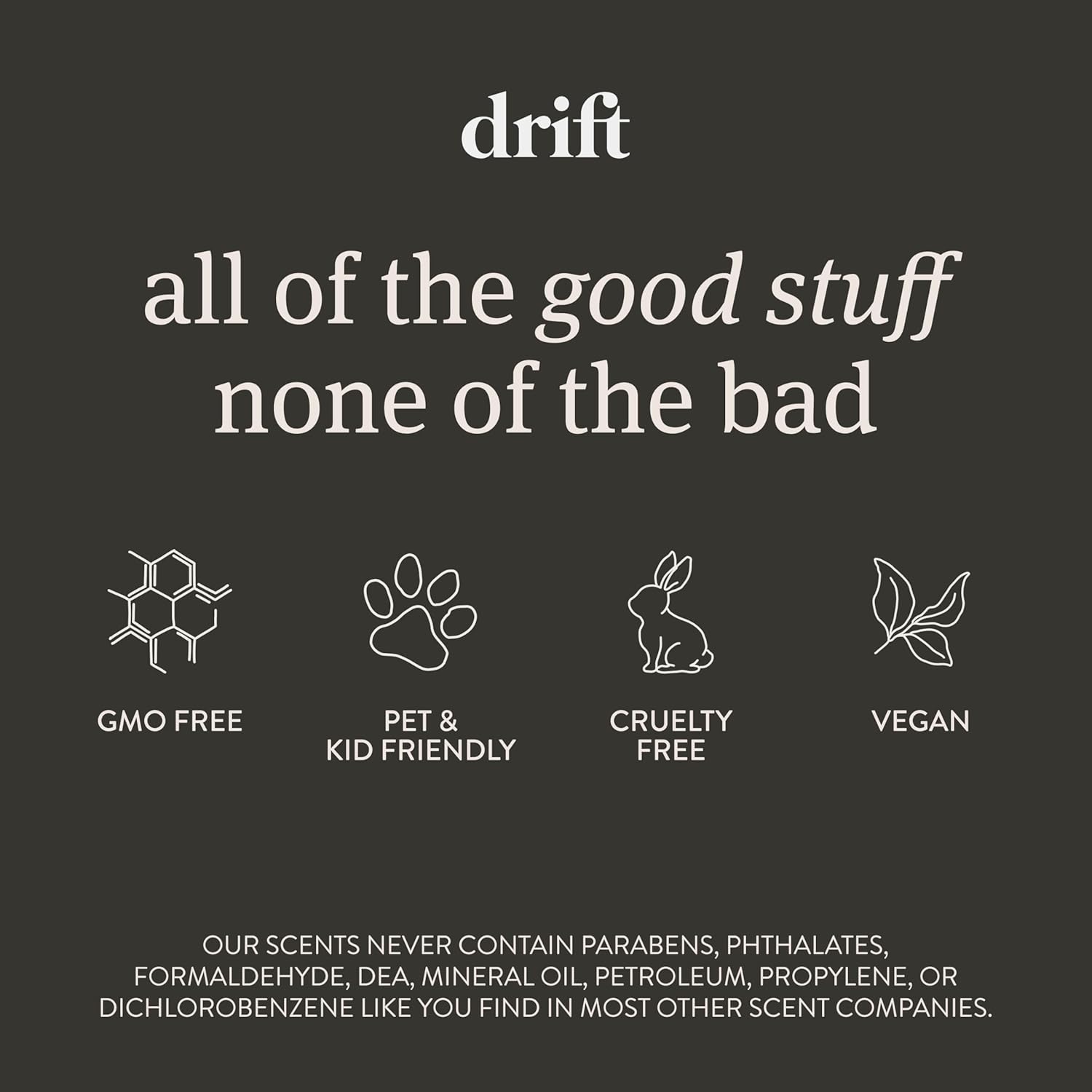 Drift Car Air Freshener - Stone Air Freshener - Car Odor Eliminator - Teak Scent Starter Kit