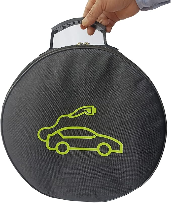 EV Cable Bags, Storage & Organizer for Cables, Cords, and Hoses, Portable EV Chargers Cable Storage Bags, Electric Car Charger Case for EV Cable