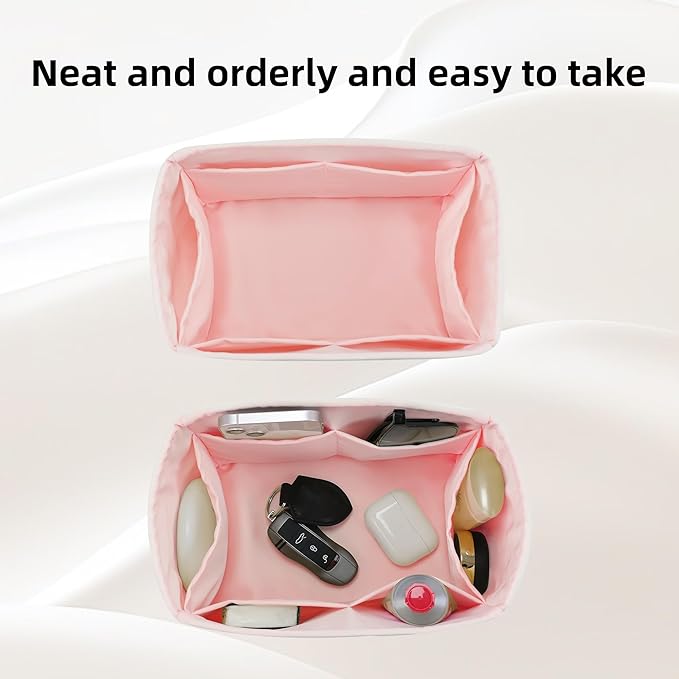 DGAZ Custom Purse Organizer Insert For LV Speedy Bags, Silky Smooth Bag Organizer, Luxury Handbag & Tote Shaper