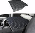 Center Console Cover for Dodge Ram 1500 2019-2025 New Model, Middle Console Lid Armrest Protector, Anti-Scratch, Black (Fits Jump Seat Console)